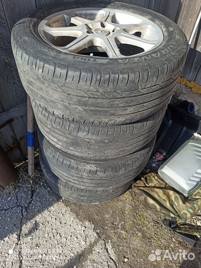 Литые диски r 17 5 114 3 с резиной