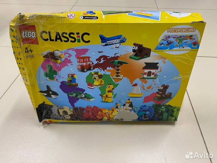 Конструктор lego Classic 11015 Вокруг света