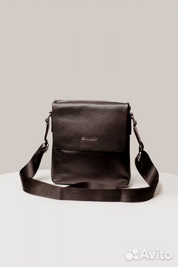 Кожанная мужская сумка