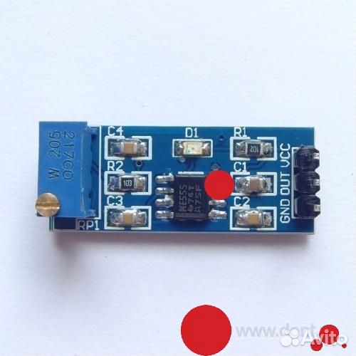 Модуль NE555 frequency adjustable pulse generator