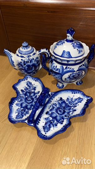 Сервиз чайный Гжель