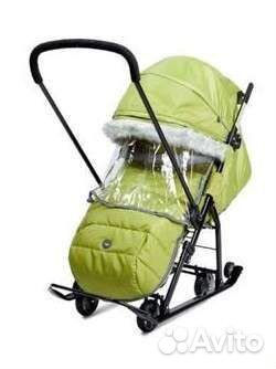Детские санки коляска ника