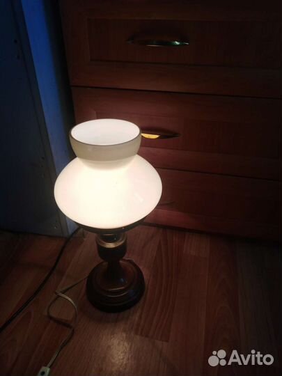 Настольная лампа СССР винтаж