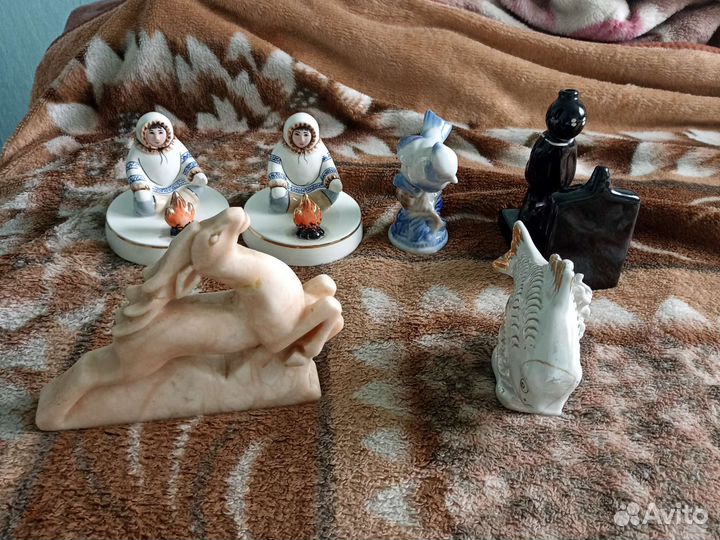 Фарфоровые статуэтки. Вербилки
