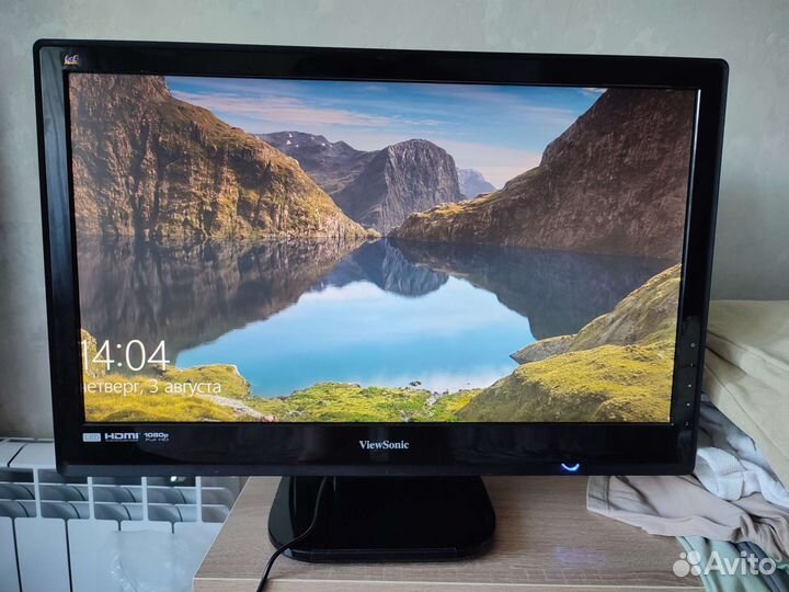 Монитор Viewsonic 24 дюйма. Идеальное состояние