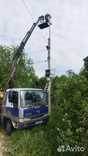 Hino 500 (Ranger) с КМУ, 1995