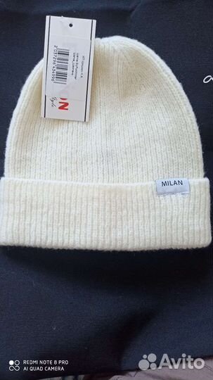 Вязаная шапка новая