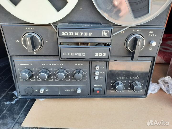 Катушечный магнитофон Юпитер 203 стерео