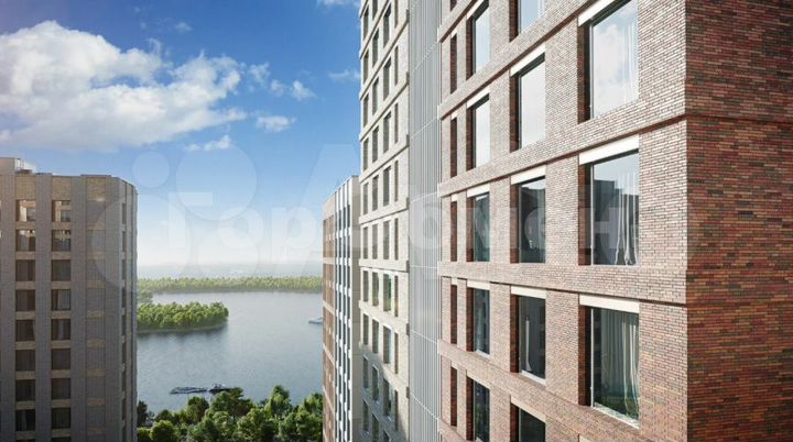 1-к. квартира, 40 м², 44/52 эт.