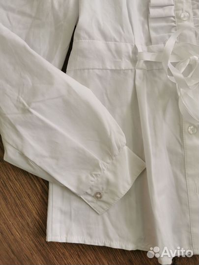 Блузка белая для девочек