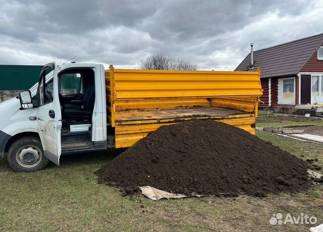 Чернозем с доставкой на мини самосвале