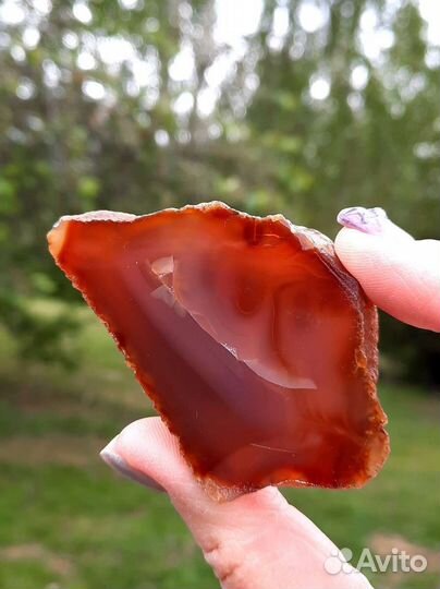 Сердолик Камень Срез