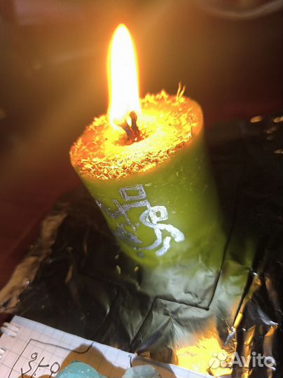 Программная свеча на защиту, пчелиный воск. Москва