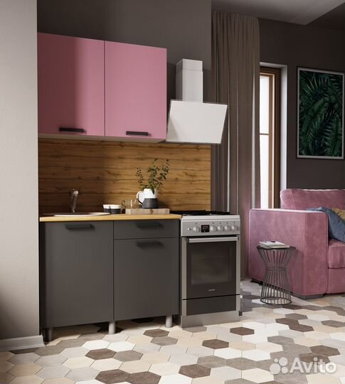 Малогабаритная кухня 1 метр современная