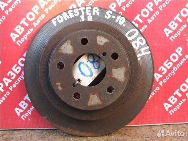 Диск тормозной задний правый Subaru Forester S10