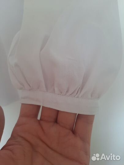 Рубашка Блузка белоснежная для школы