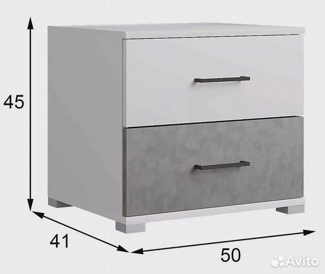 Тумба прикроватная Nova в наличии