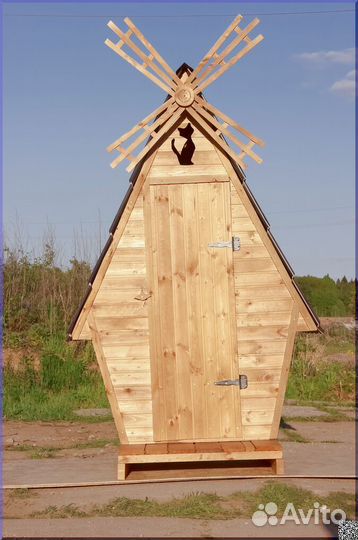 Уличный туалет с установкой SOX563