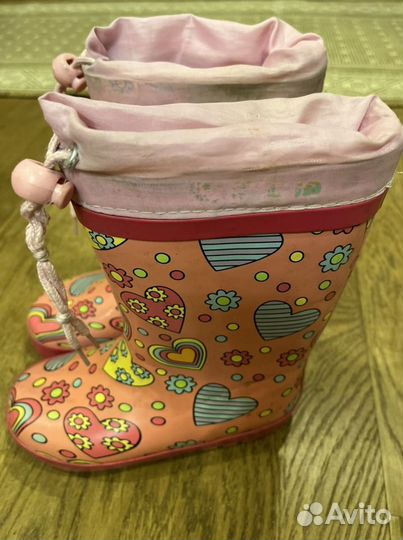 Резиновые сапоги для девочки Antilopa р.28