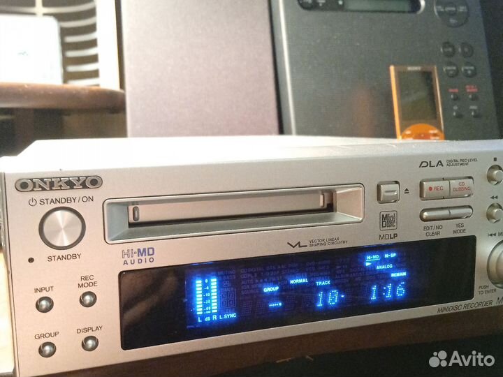 Hi-MD onkyo дека MD-105FX минидиск рекордер