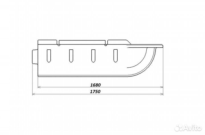 Поплавки, баллоны для катера-катамарана, понтона