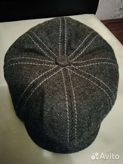 Кепка газетчика саржевая джинсовая