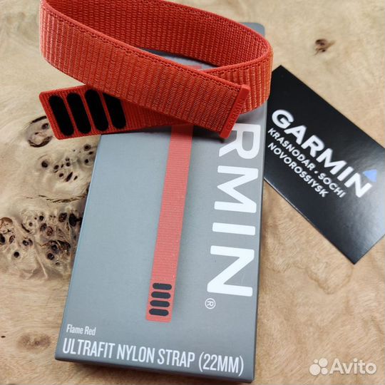 Нейлоновый ориг ремешок 22mm Garmin Ultrafit Nylon