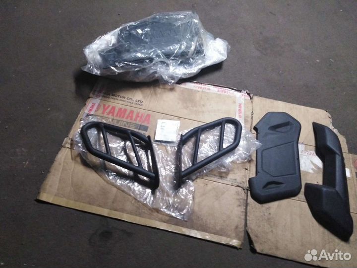 Новые оригинальные накладки на фары Yamaha Viking