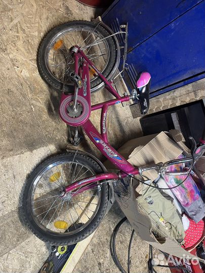 Велосипед для девочки 18 дюймов