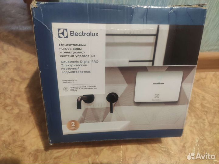 Проточный водонагреватель Electrolux npx 8