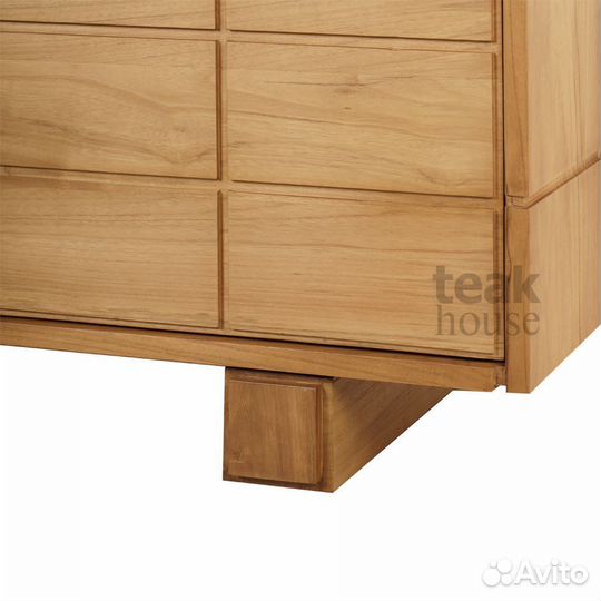 Комод из массива Тика Mondrian 200