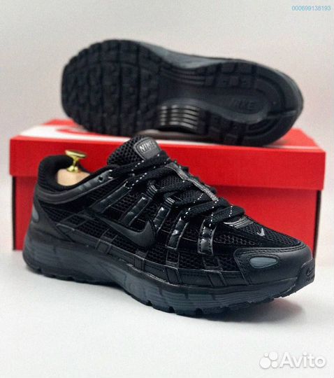 Nike P-6000: черные кроссовки для активных