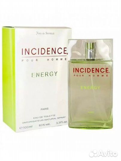 Мужской парфюм incidence 100ml инсиденс