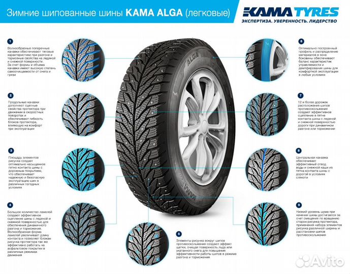 КАМА Alga (HK-531) 185/60 R14 82T