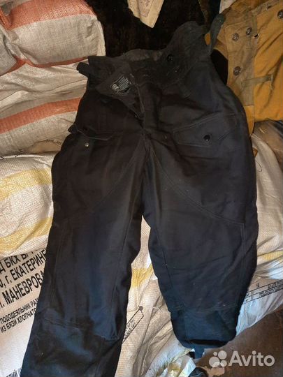 Брюки меховые от танкового костюма СССР