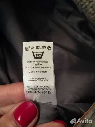 Новый английский жакет (пиджак) XL