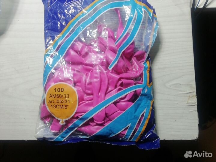 Шары 5 дюймов в ассортименте