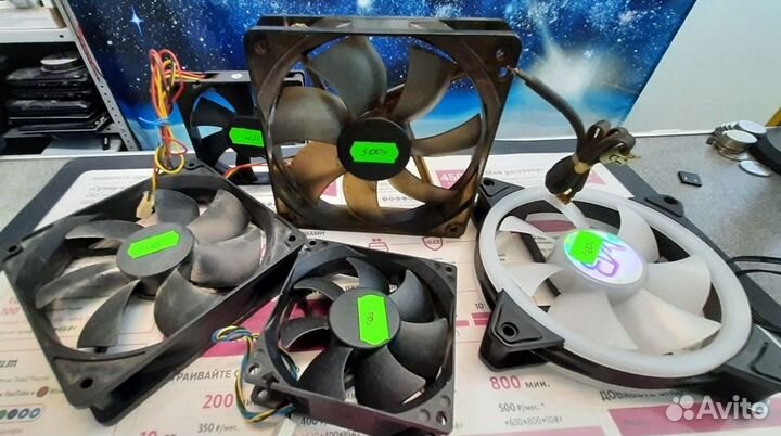 Вентиляторы и системы охлаждения S478, 775. S93