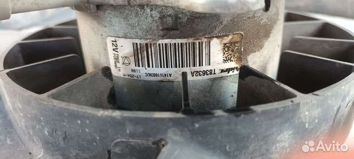 Вентилятор охлаж.радиатора Nissan Qashqai