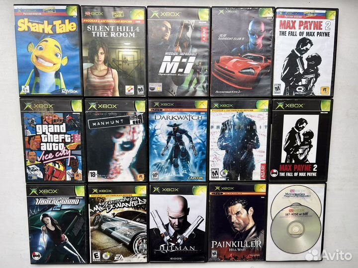 Диски Xbox 360 I Xbox Original I Не лицензия