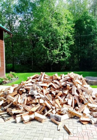 Дрова сухие колотые с доставкой