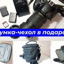 Фотоаппарат Nikon d5100 с объективом zoom 18-105