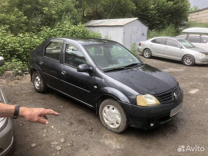 Renault Logan 1.4 МТ, 2008, 190 000 км