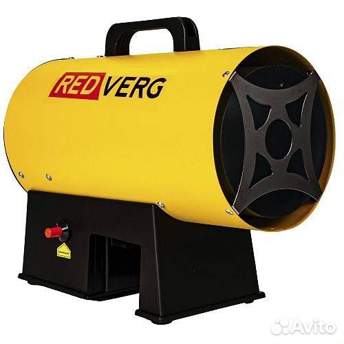 Воздухонагреватель газовый аккумуляторный redverg RD-GH18-10/U (без акк, без з/у)