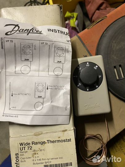 Danfoss UT 72 (060H1103) Реле температуры электрок