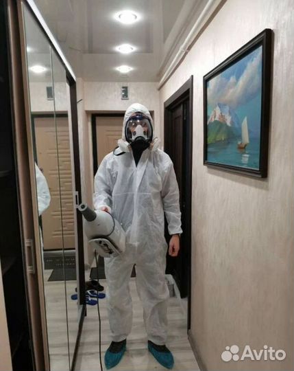 Средство для Дезинфекции Уничтожения тараканов клопов насекомых