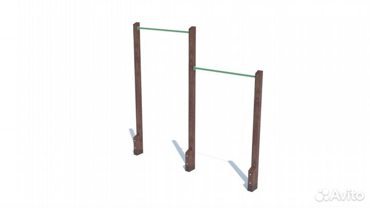 Турник двойной Taalo Серия S модель 1