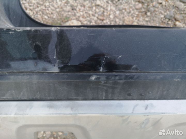 Бампер задний duster