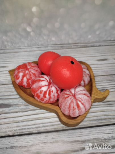 Мандарин мыло ручной работы