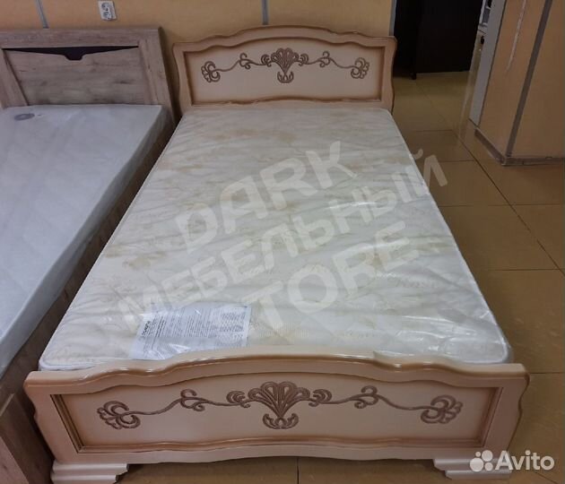 Кровать 120 массив